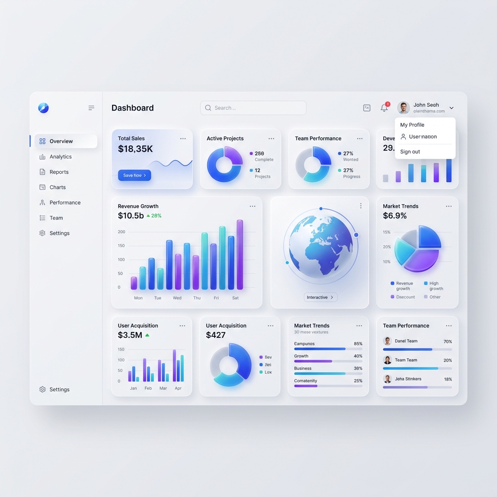 Vokali Dashboard Interface